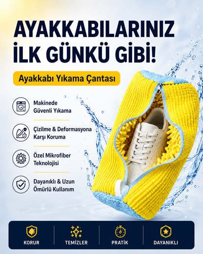 ShoeWash™ Ayakkabı Yıkama Çantası