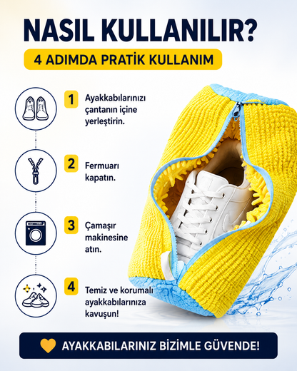 ShoeWash™ Ayakkabı Yıkama Çantası