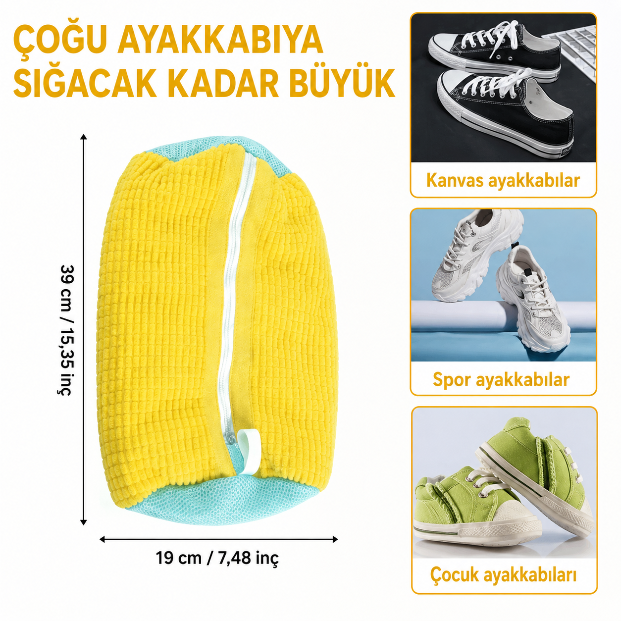 Shoewash-Ayakkabı Yıkama Çantası