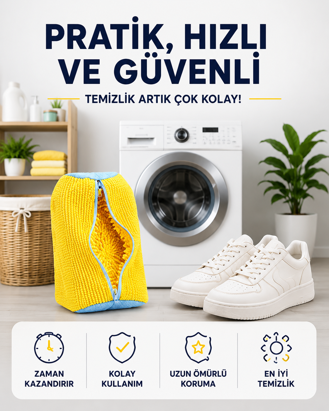 ShoeWash™ Ayakkabı Yıkama Çantası